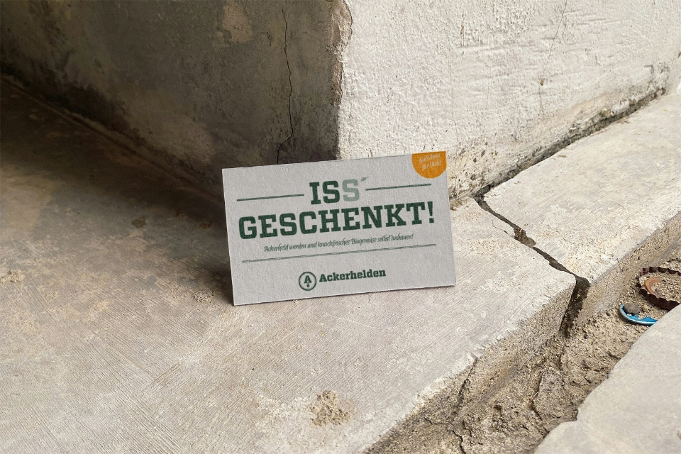 Firmazwei-Ackerhelden-Gutschein | Firmazwei - Markendesign und Kommunikationsdesign in Düsseldorf und Emmerich