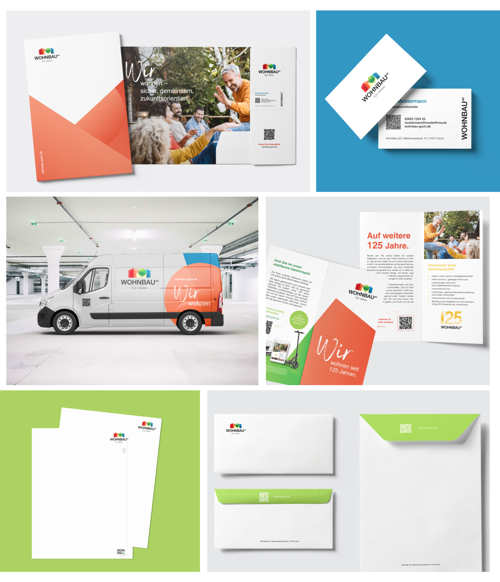 WohnBau MockUps | Firmazwei - Markendesign und Kommunikationsdesign in Düsseldorf und Emmerich