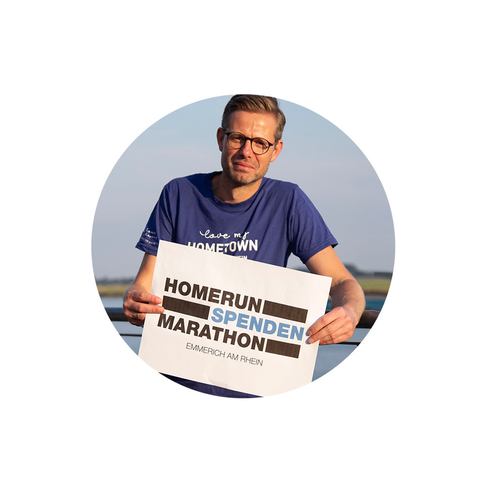 #homerun_spendenmarathon | Firmazwei - Markendesign und Kommunikationsdesign in Düsseldorf und Emmerich